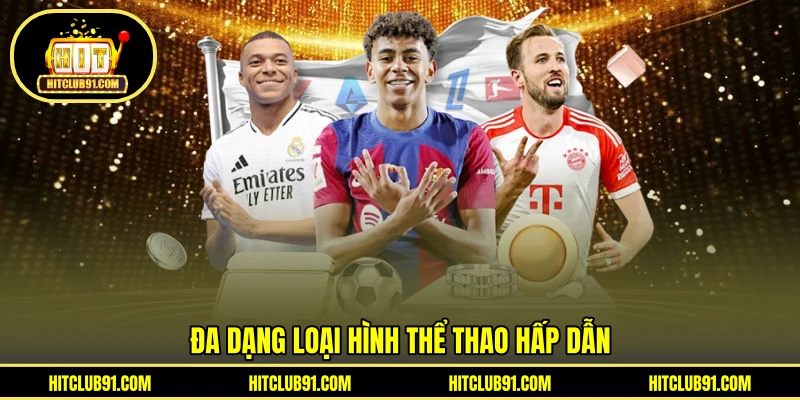 Đa dạng loại hình thể thao hấp dẫn