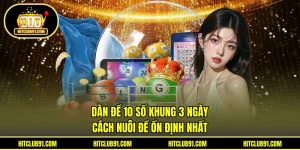 Dàn đề 10 số khung 3 ngày