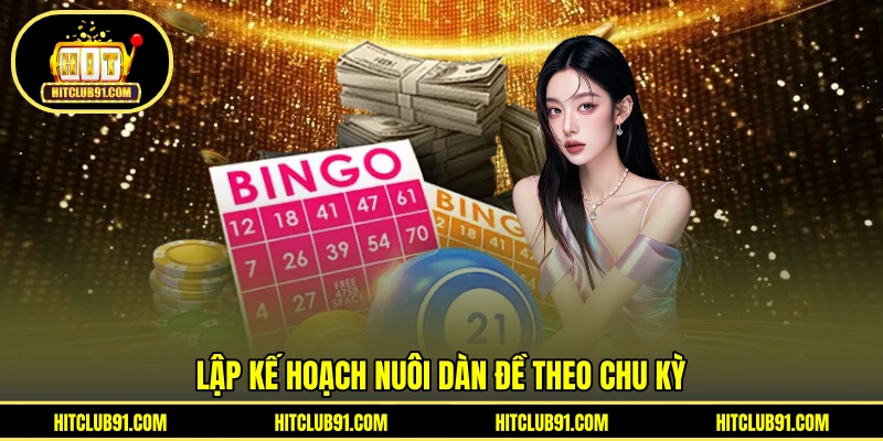 Lập kế hoạch nuôi dàn đề theo chu kỳ